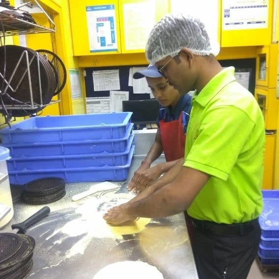 Zest College of Hotel Management Hyderabad Field Visit (Make My Pizza)  photo 5